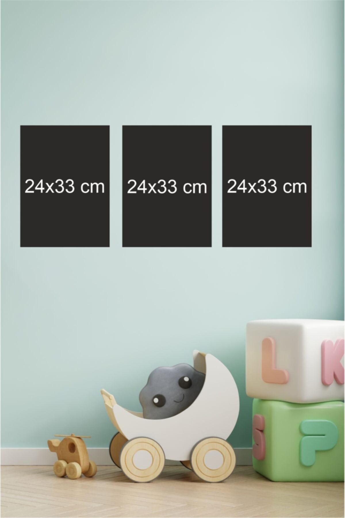 Eğitici Yapışkanlı Poster Seti