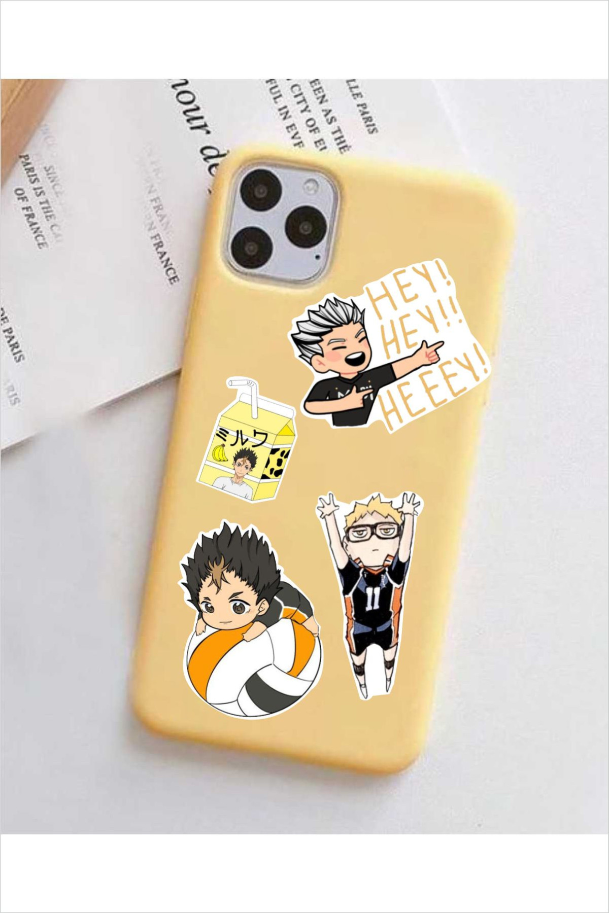 Haikyuu 6lı Sticker Seti - 10x15 cm 6 adet