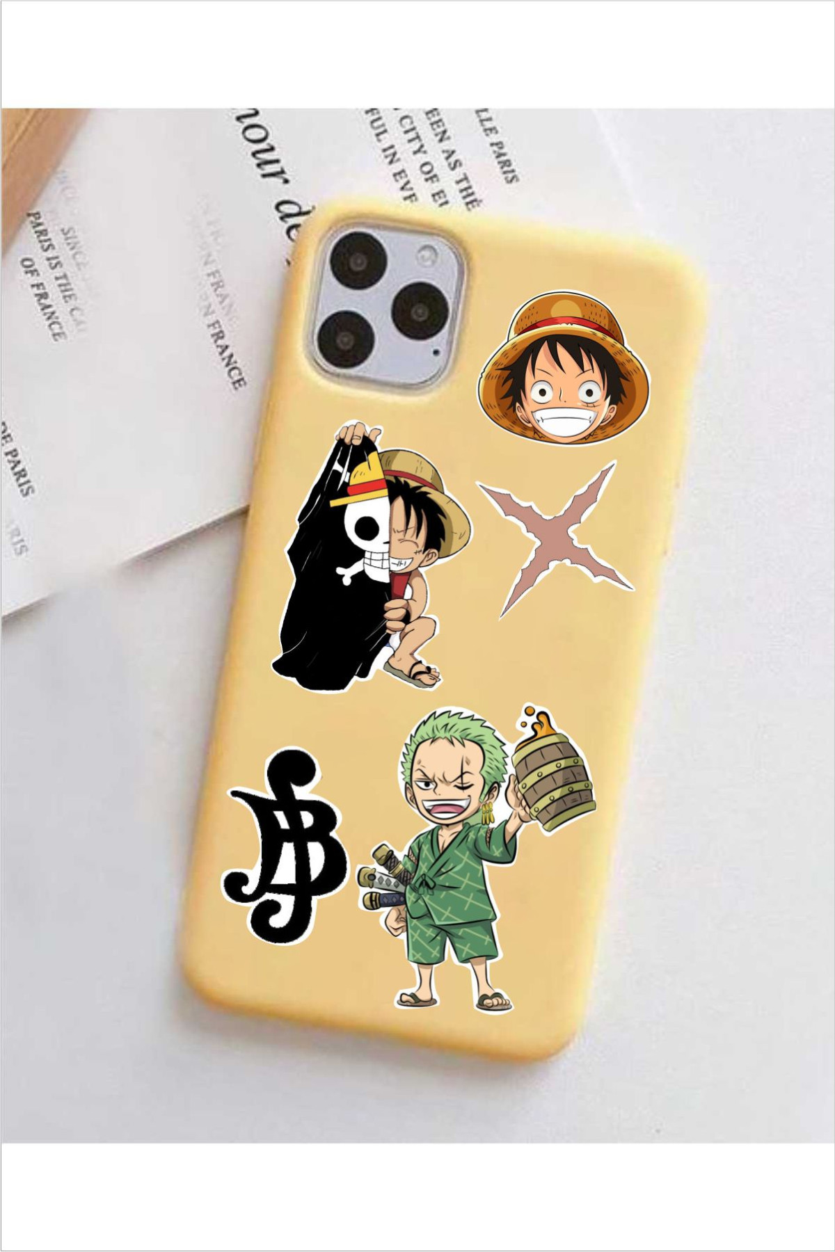 One Piece 6lı Sticker Seti - 10x15 cm 6 adet