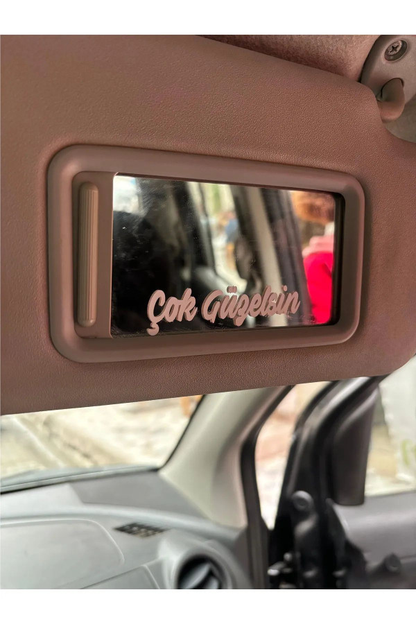 Hologram Çok Güzelsin Güneşlik Ayna Yazısı Araba-Motosiklet Cam Etiket Sticker 7,5x2cm Hologram Çok Güzelsin Güneşlik Ayna Yazısı Araba-Motosiklet Cam Etiket Sticker 7,5x2cm