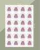 Hoşgeldin Ramazan Sticker, Mor Sticker, Süsleme, Hediye, Paketleme Sticker - A5