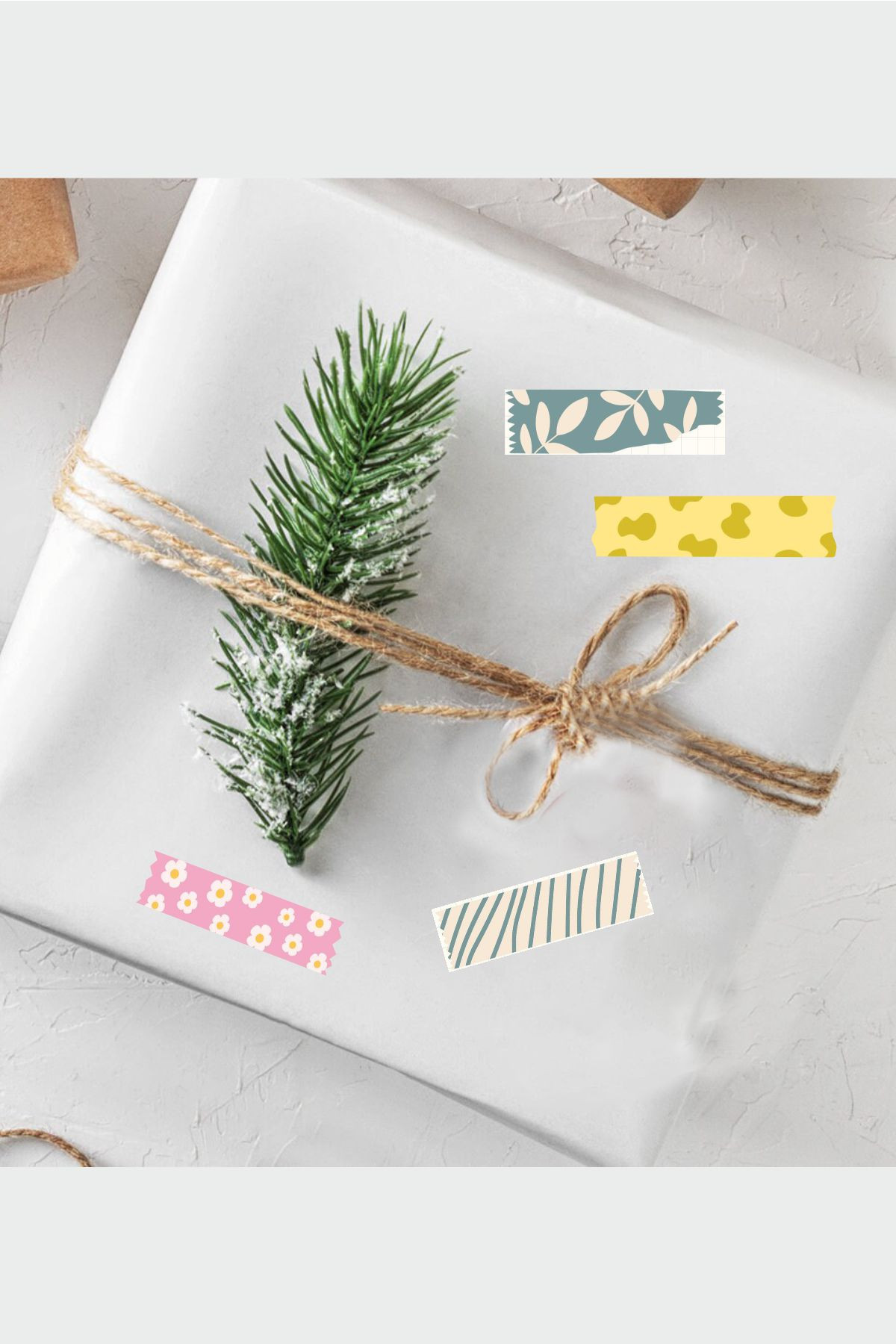 Renkli Bantlar 2'li Sticker Seti - Kalem, Laptop Defter Suluk Sticker