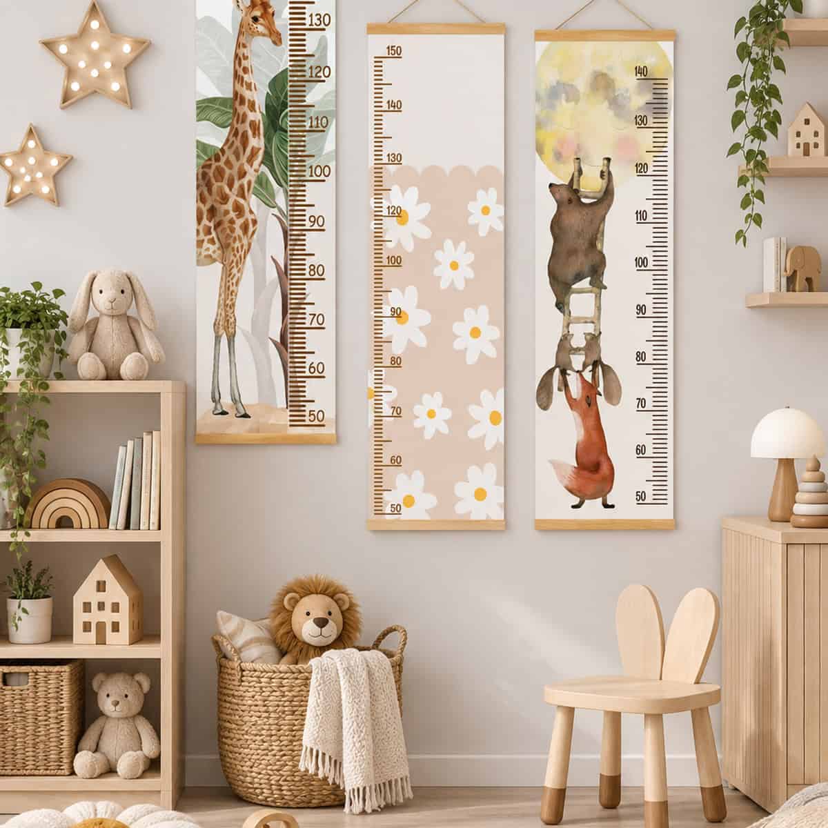 Boy Ölçer Askılı Poster