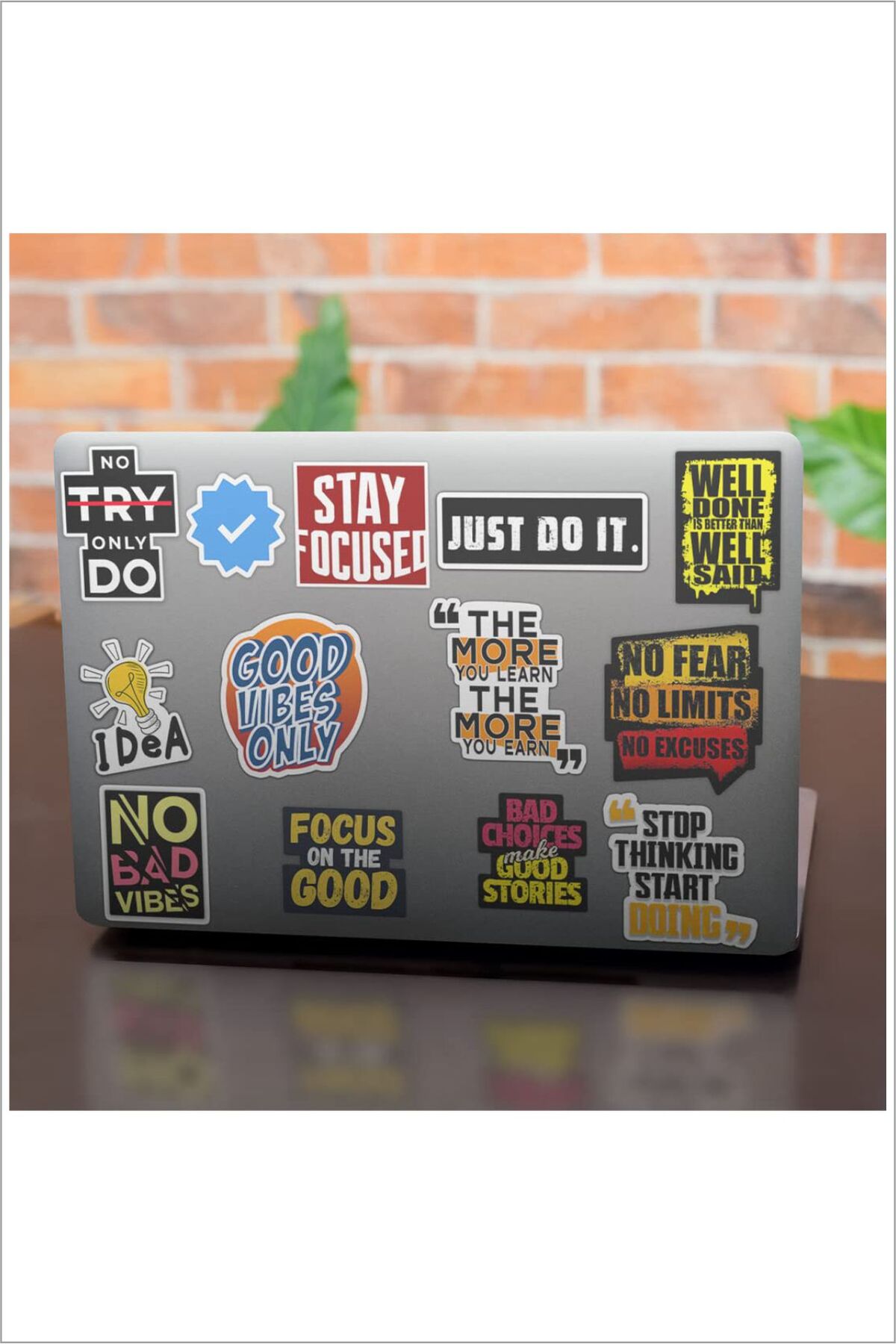 Motivasyon 1 Sayfa Sticker -Laptop Defter, Suluk, Ajanda Sticker