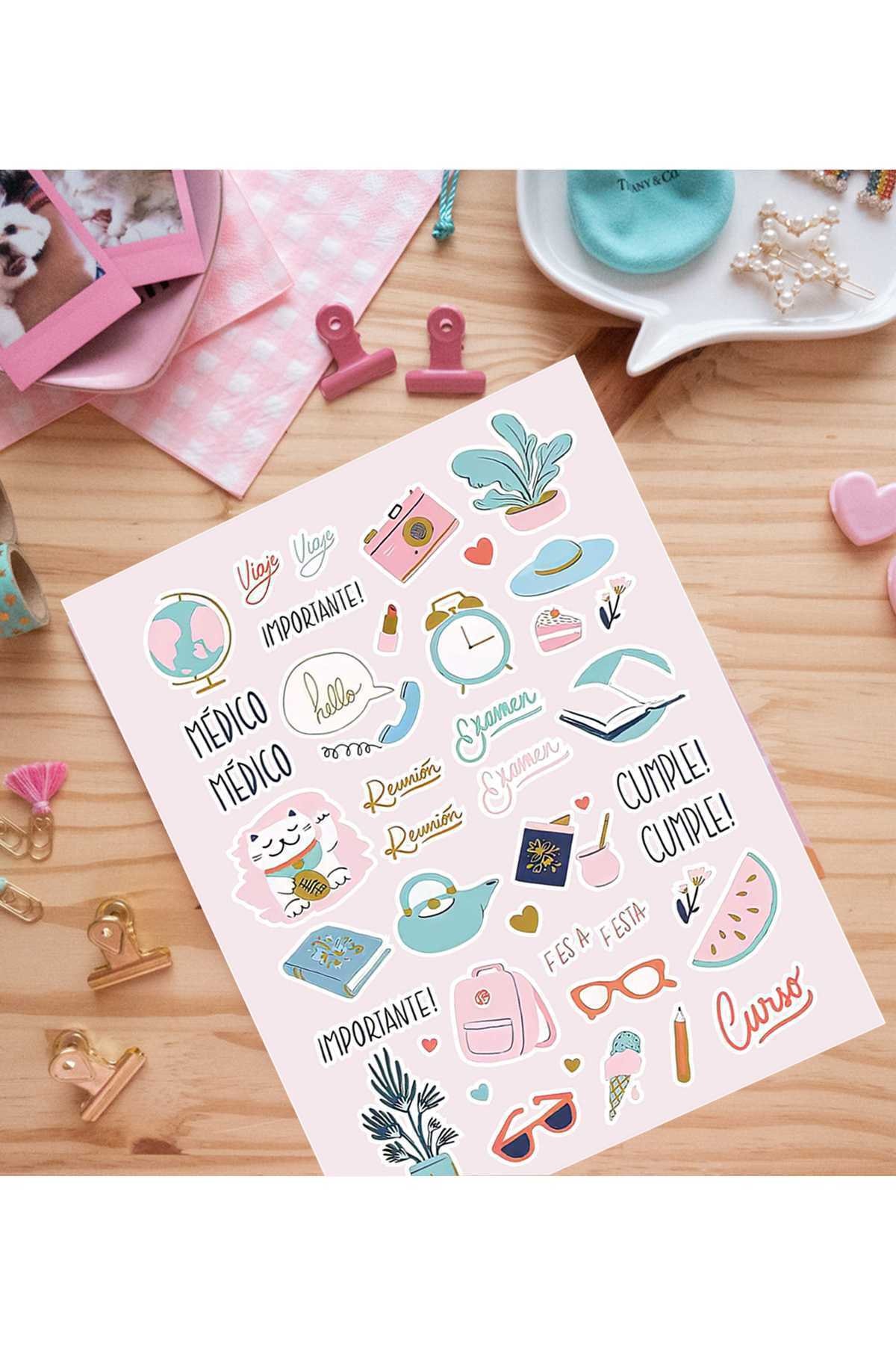 Planlayıcı Sticker A5