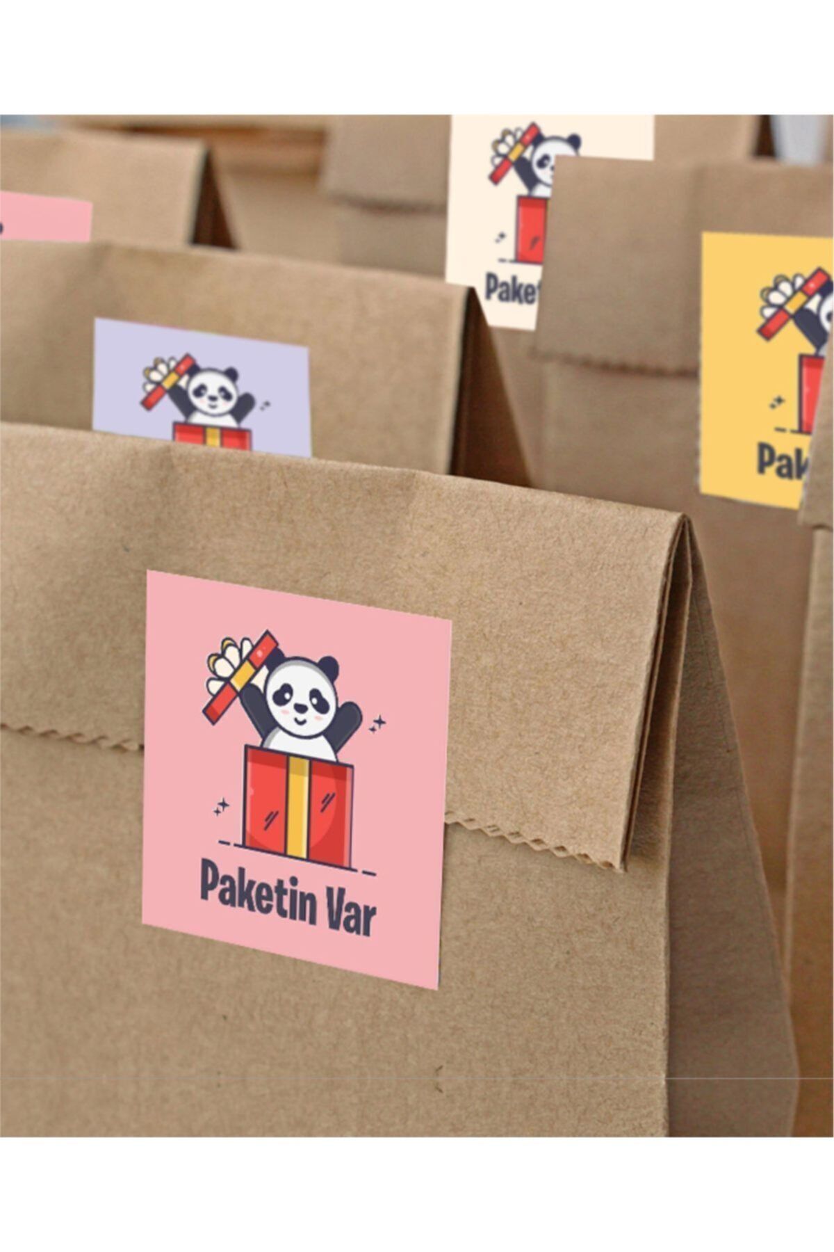 Paketin Var Sticker 5 Cm 96 Adet