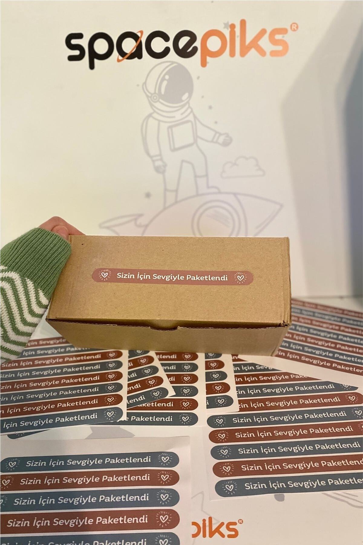 Kargo Paketleme Şerit Sticker 15x1,5 Cm 110 Adet