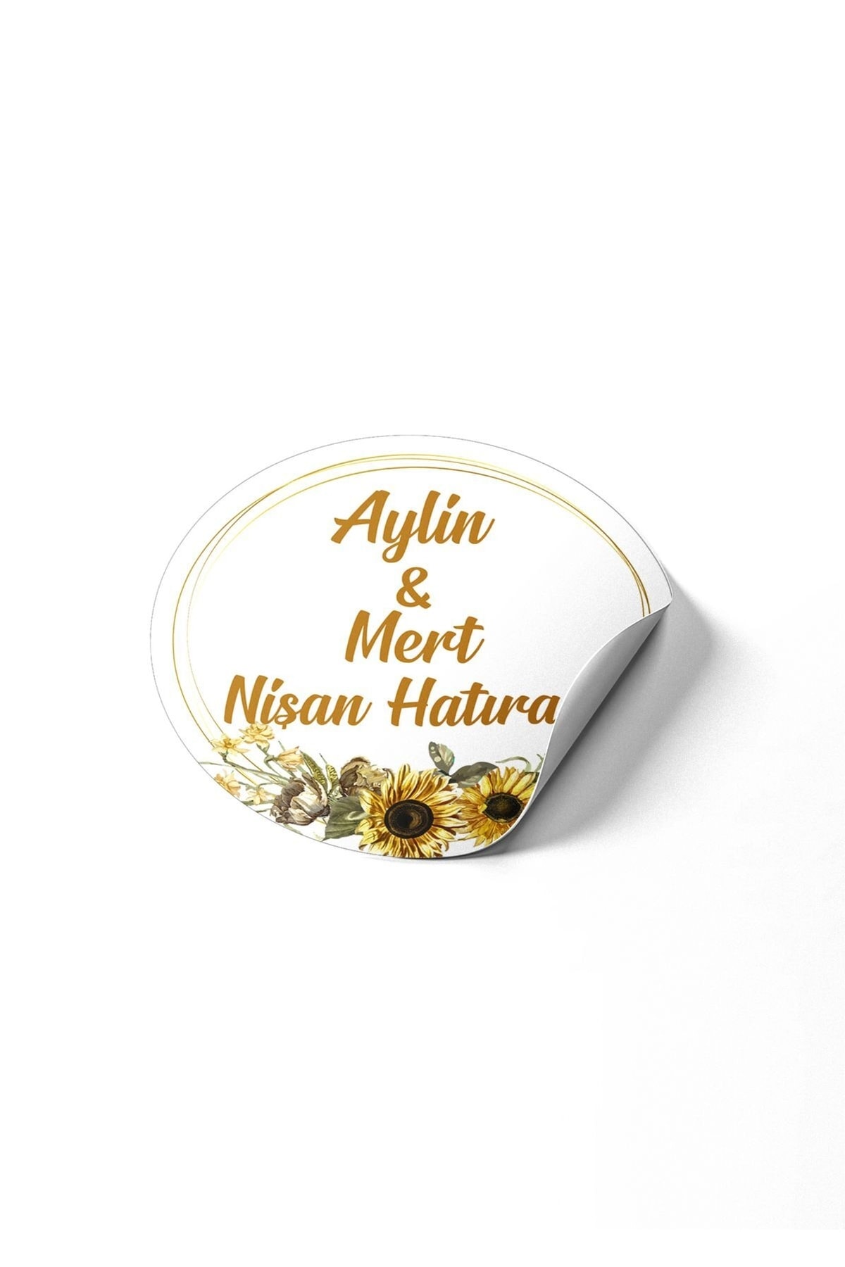 Kişiye Özel Kına,nişan,söz,nikah,düğün Etiketi Özel Kesim Sticker 50 Adet