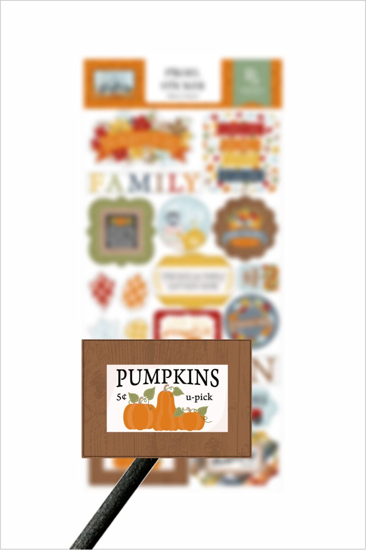 Sonbahar Popüler Sticker, Autumn, Pumpkins