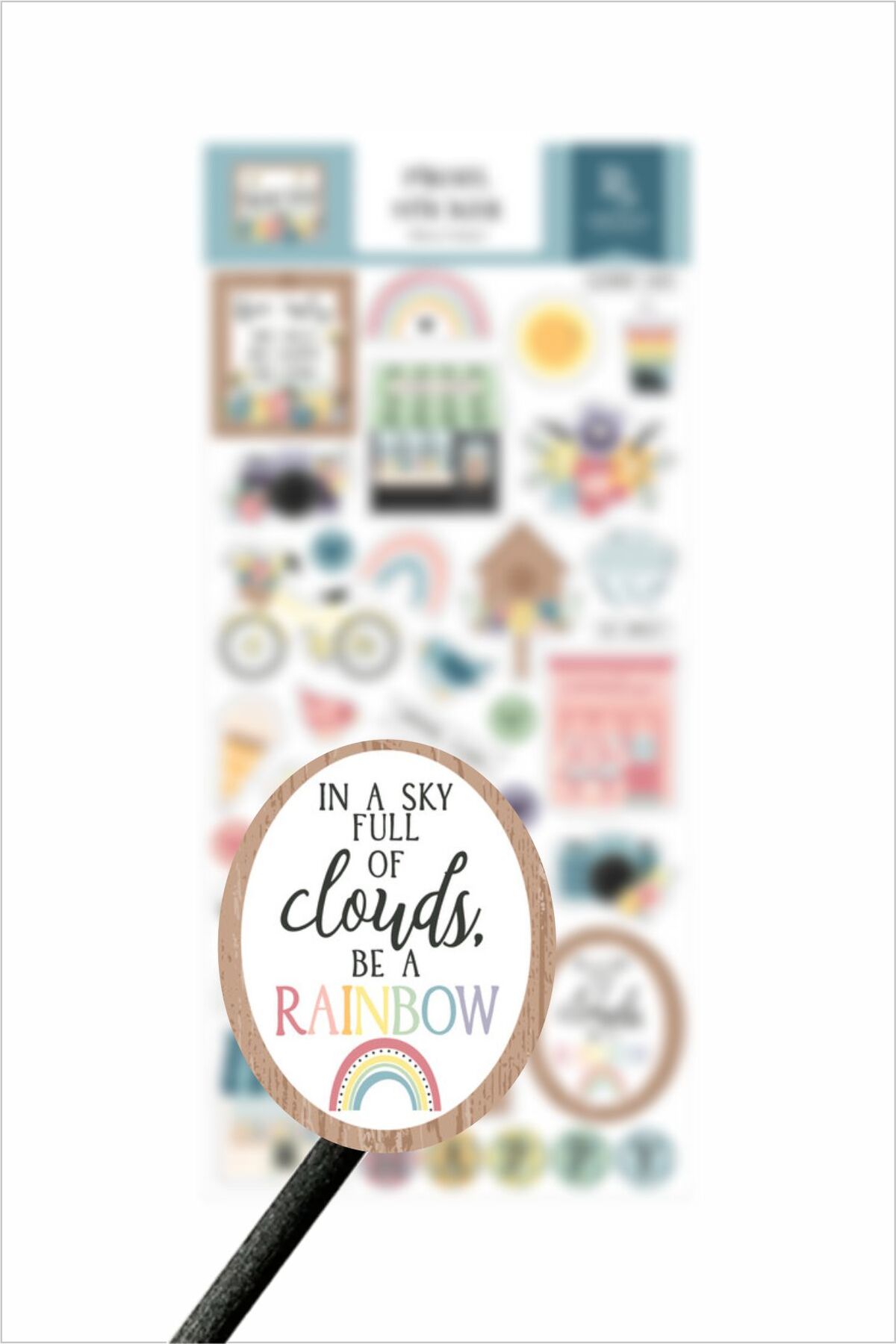 New Day Planlayıcı Sticker, Renkli Stickerlar
