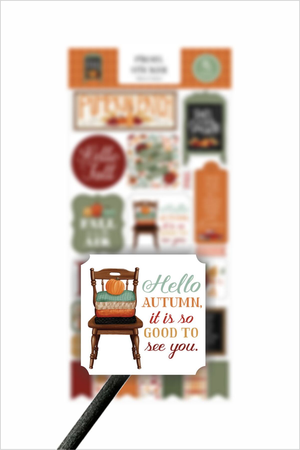 Sonbahar Love Autumn Sticker