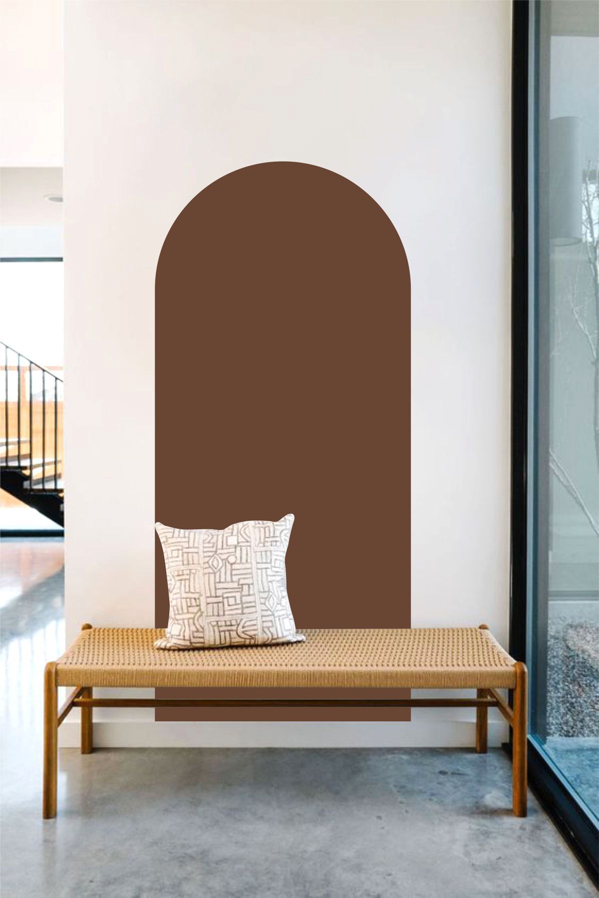 Bohem Oval Duvar Stickerı