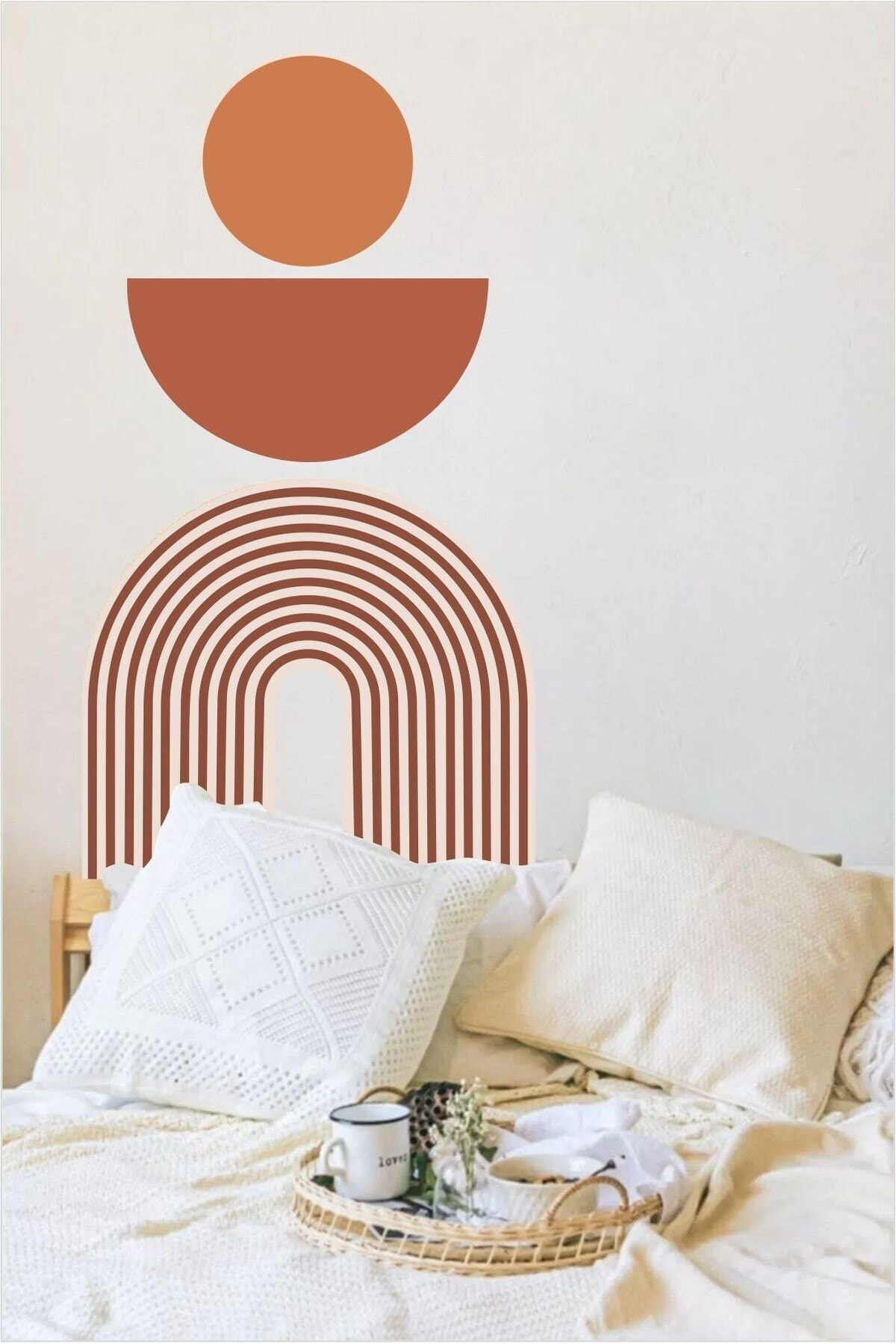 Geometrik Bohem Duvar Stickerı