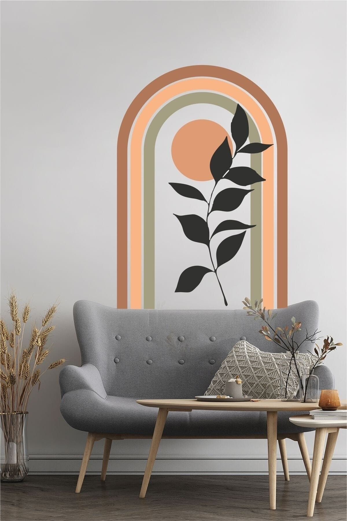 Rainbow Bohemian Duvar Sticker