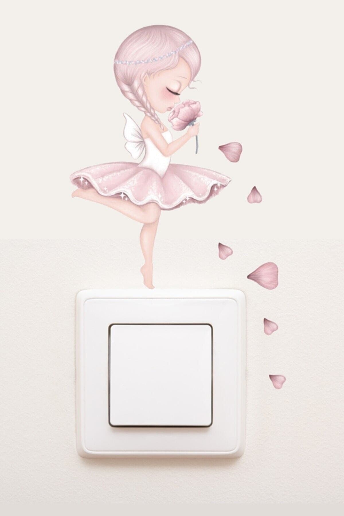Pembe Sim Perisi Priz Sticker