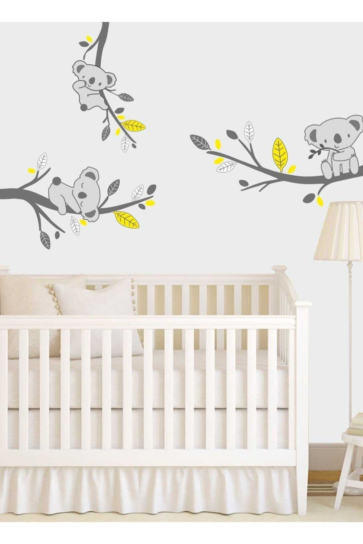 Koala Ve Ağaç Dalları Çocuk Odası Duvar Sticker
