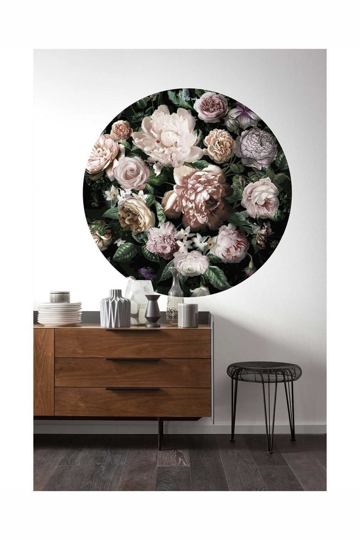 Şakayık Tam Daire Bohem Sticker
