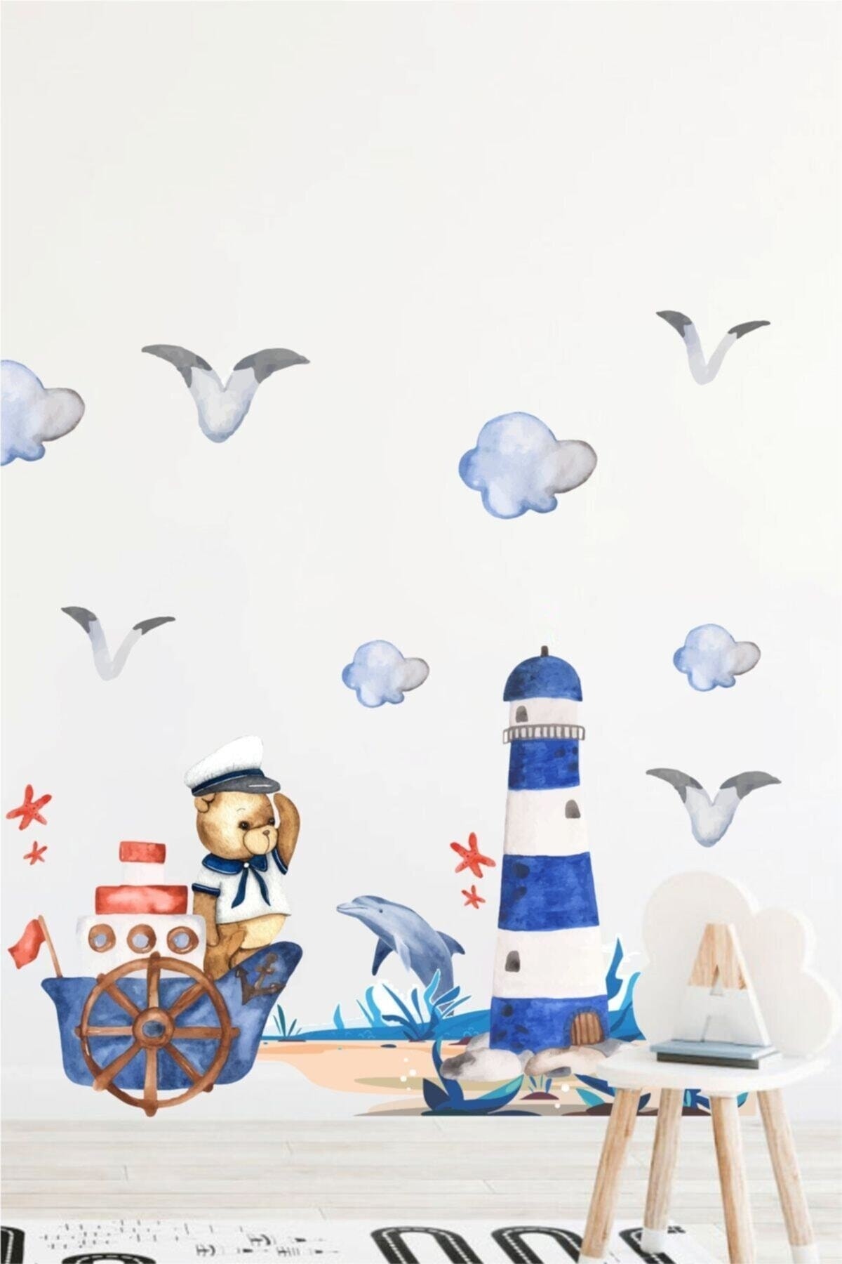 Deniz Maceracı Çocuk Odası Duvar Sticker