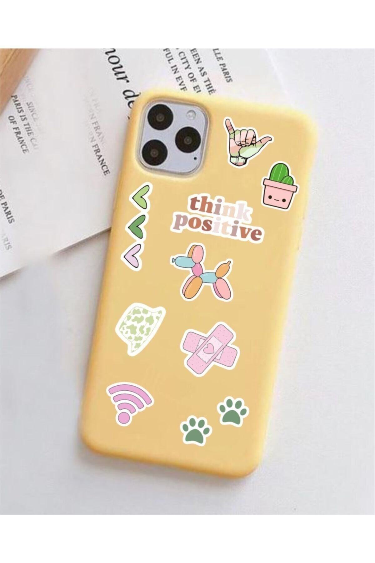 Yeşil Telefon Laptop Stickerı