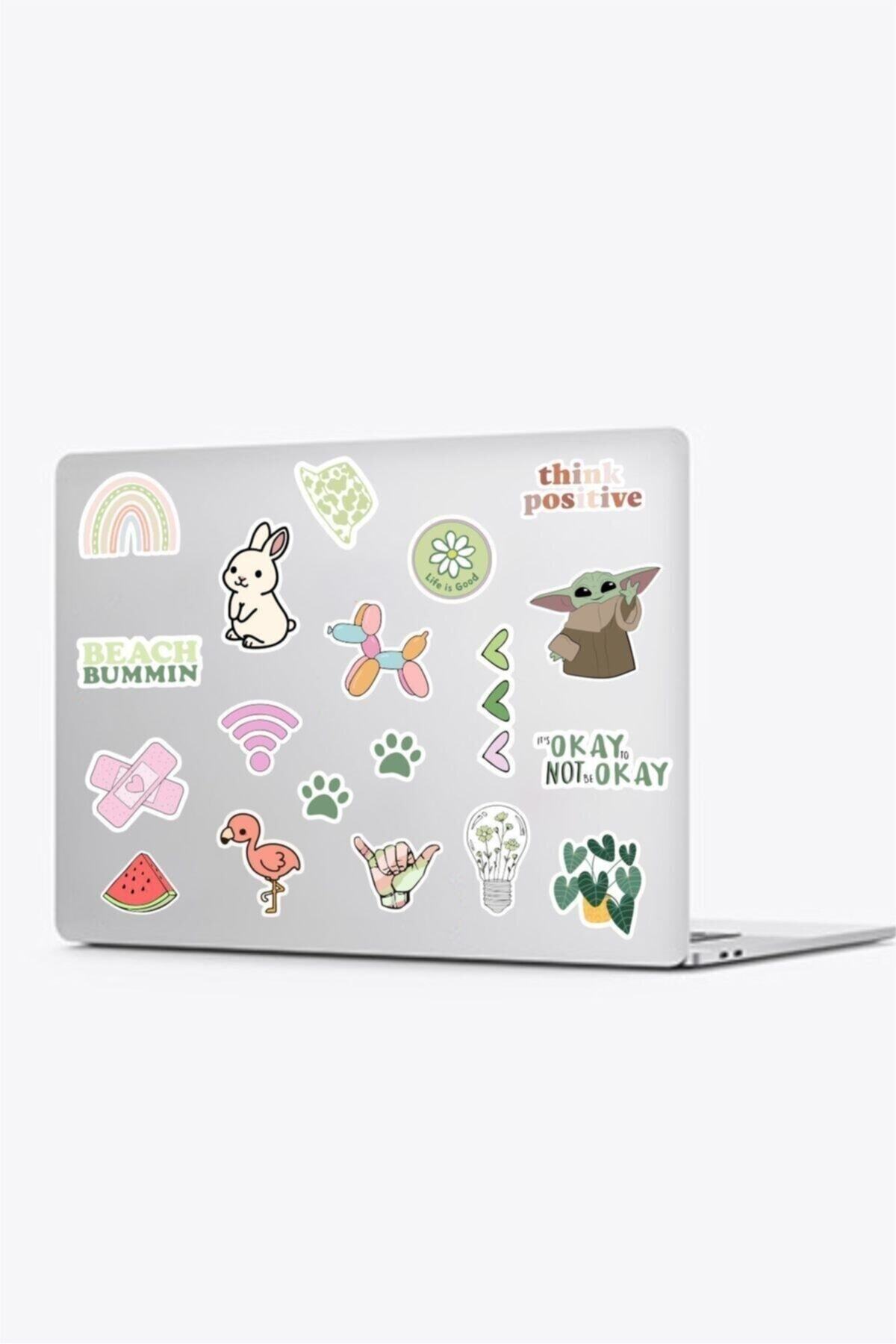 Yeşil Telefon Laptop Stickerı