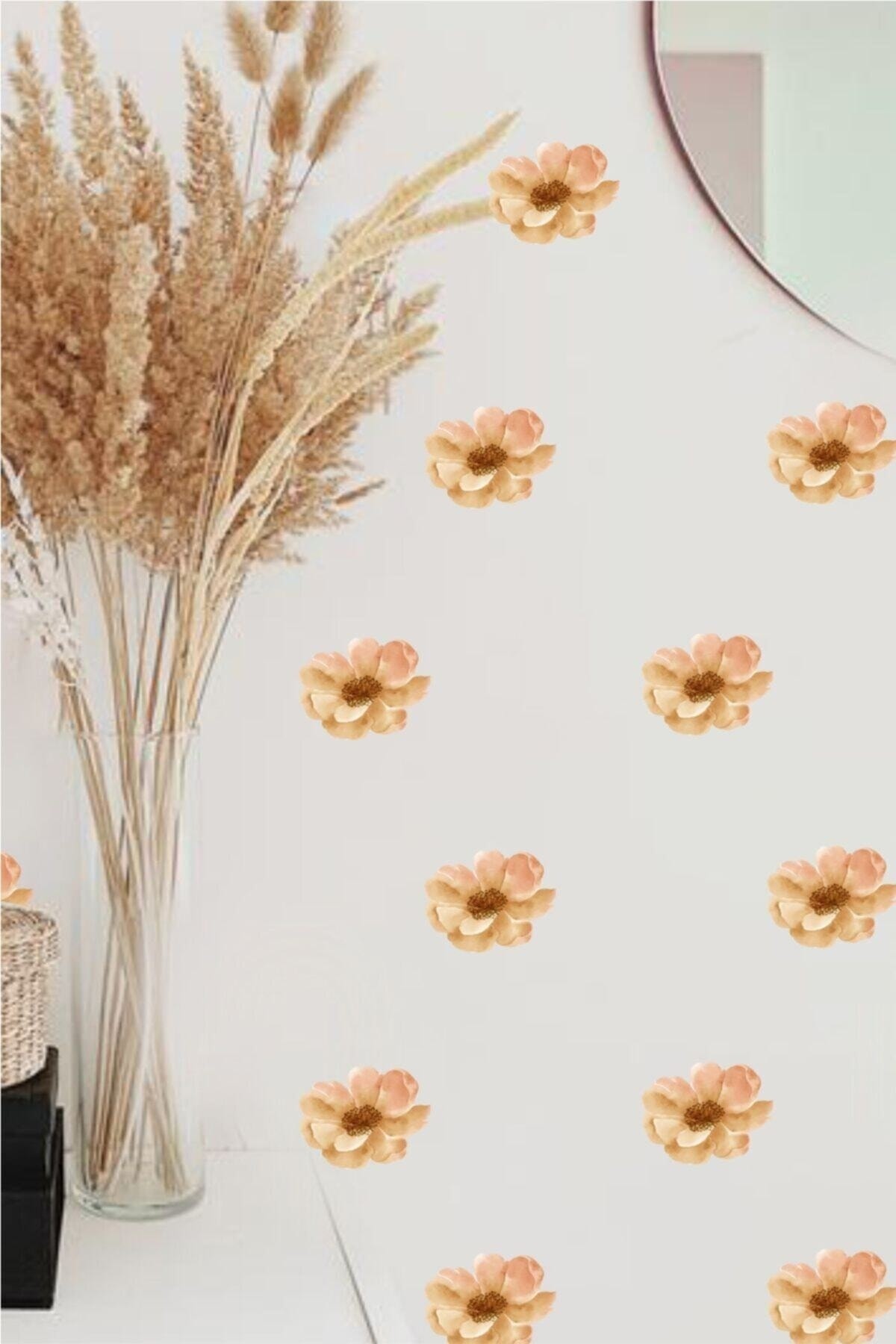 Yaz Çiçekleri Duvar Stickerı