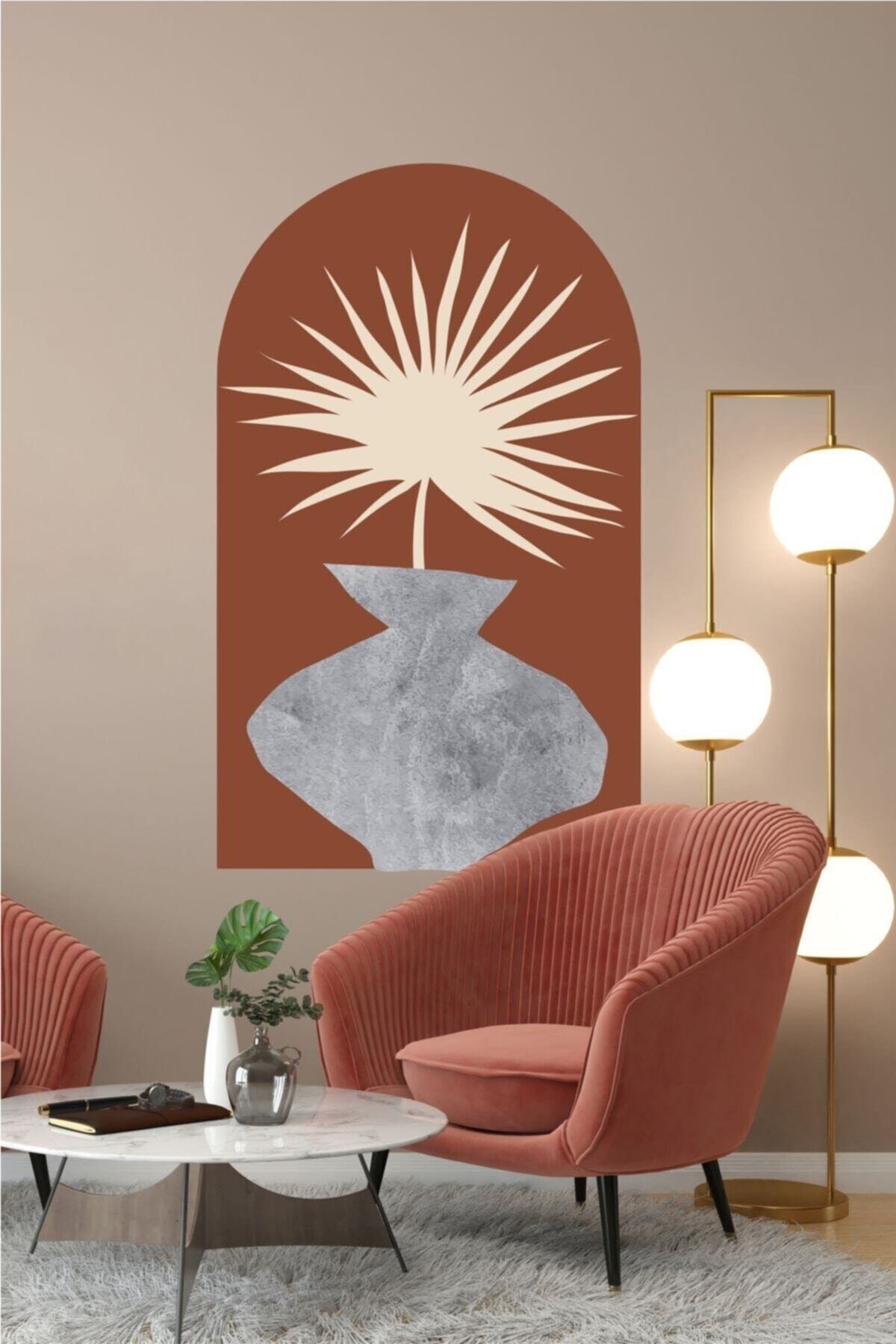 Leafy Bohemian Duvar Sticker