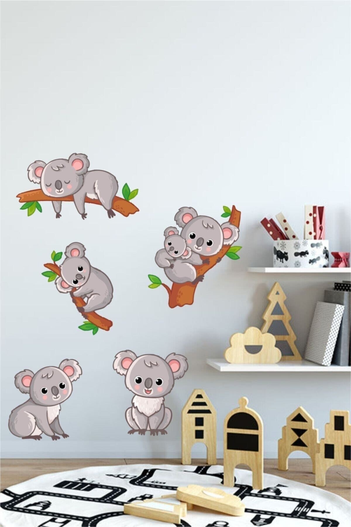 Mini Koalalar Çocuk Odası Duvar Stickerı