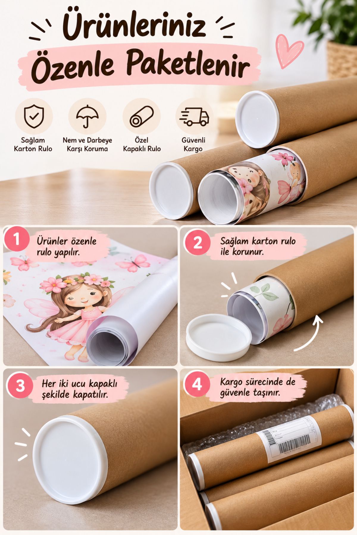 Yılbaşı Perileri Duvar ve Cam Sticker Seti - Yeni Yıl Çocuk Odası Pencere Sticker